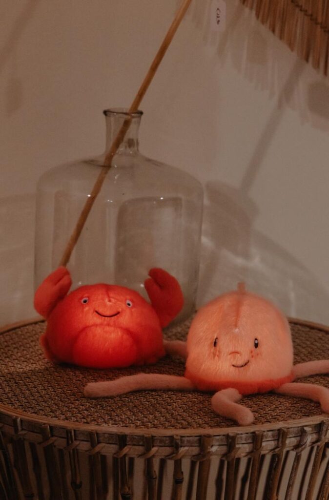 theo veilleuse en peluche