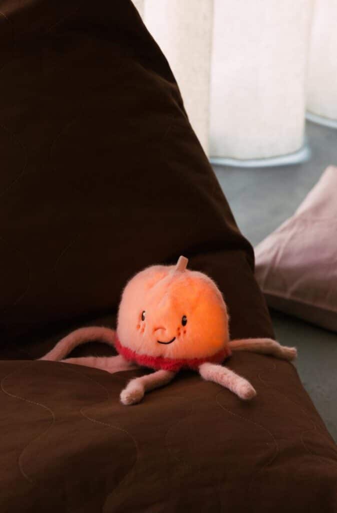 colette veilleuse en peluche