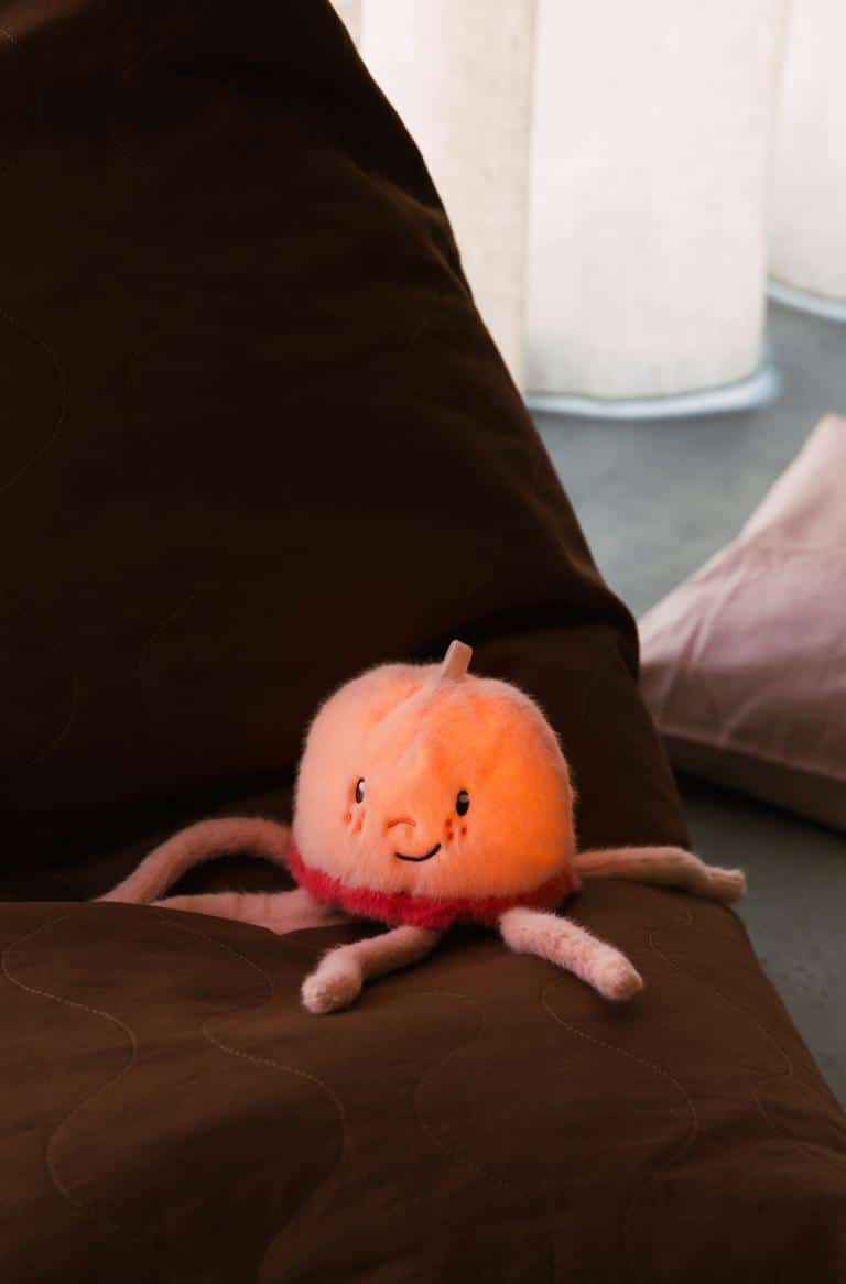 colette veilleuse en peluche