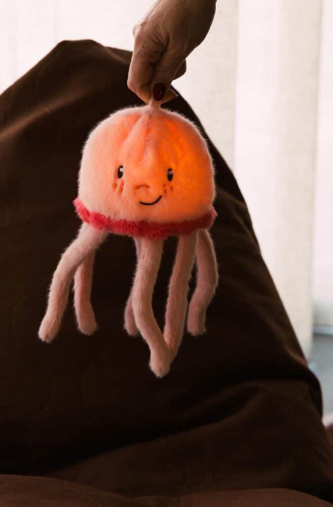 colette veilleuse en peluche