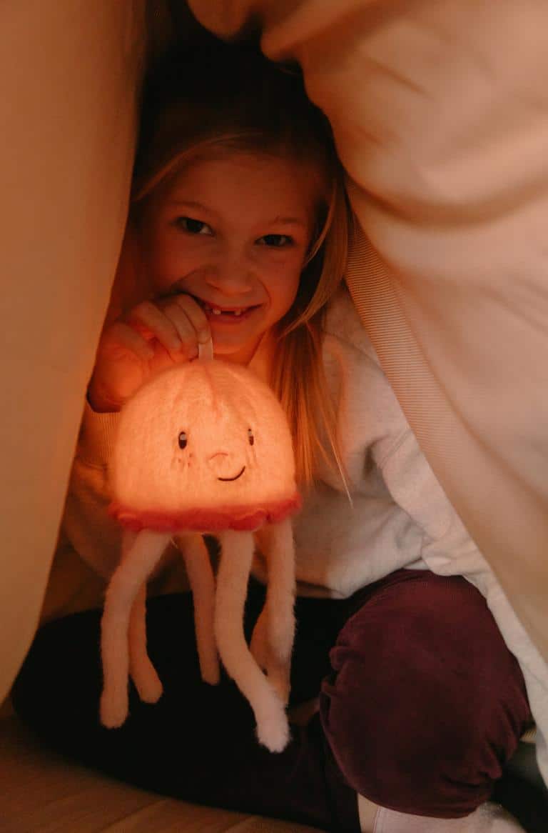 colette veilleuse en peluche