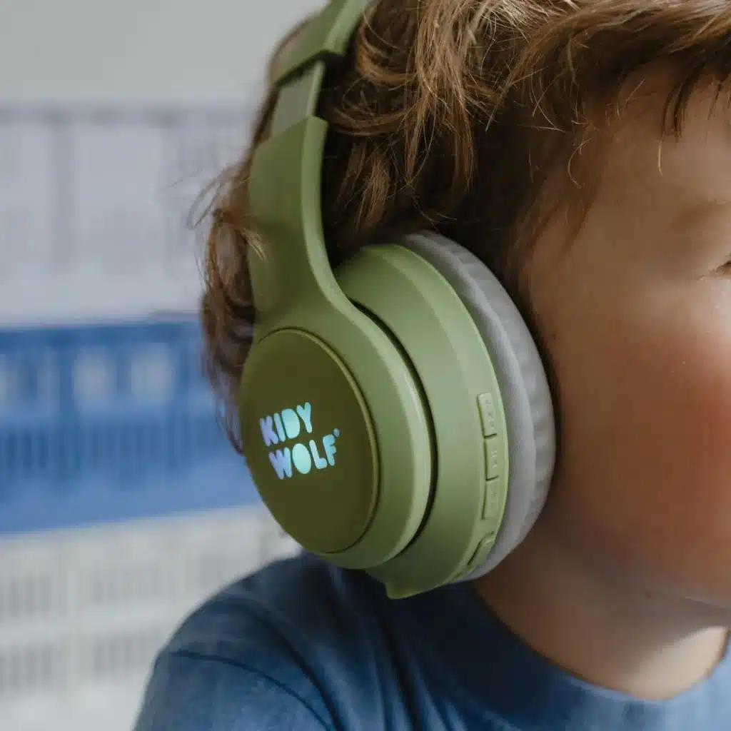 kidywolf casque bluetooth vert