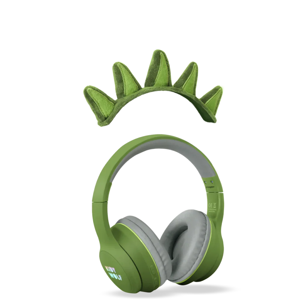 kidywolf casque bluetooth vert