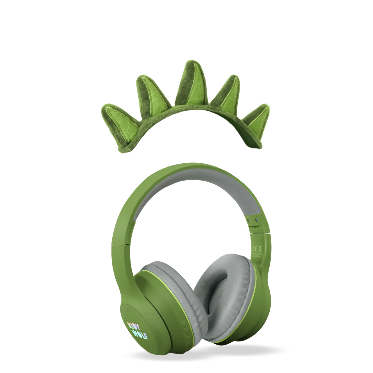 kidywolf casque bluetooth vert