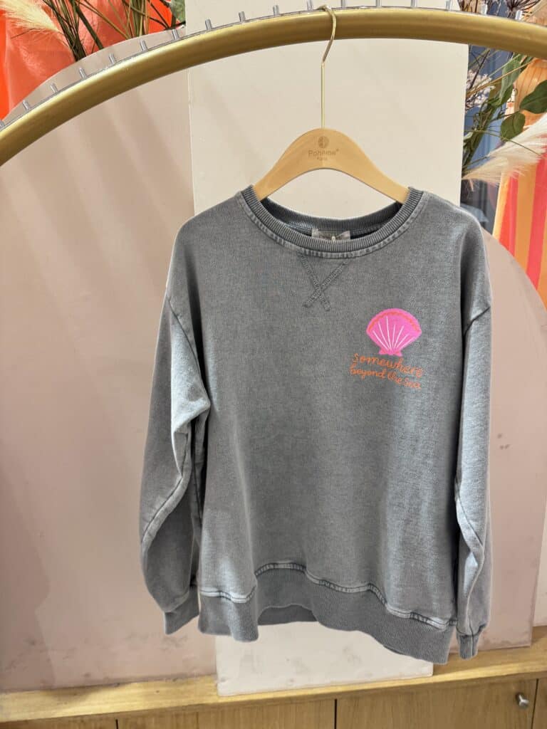 sweat gris somewhere beyond the sea