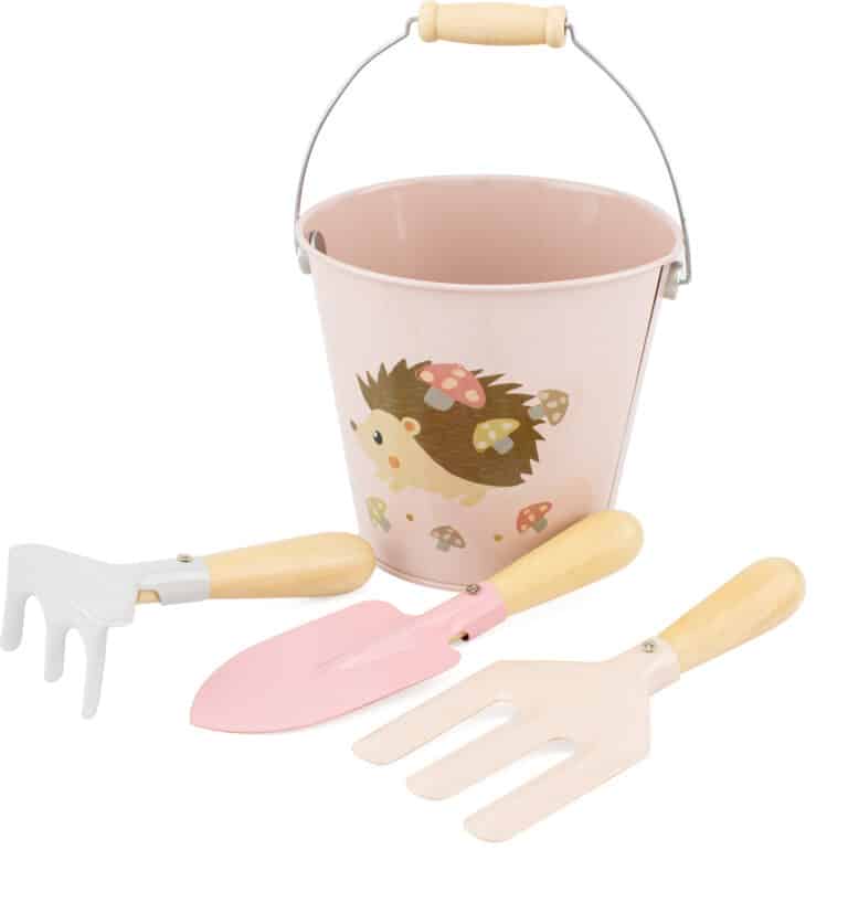 set de jardinier hérisson