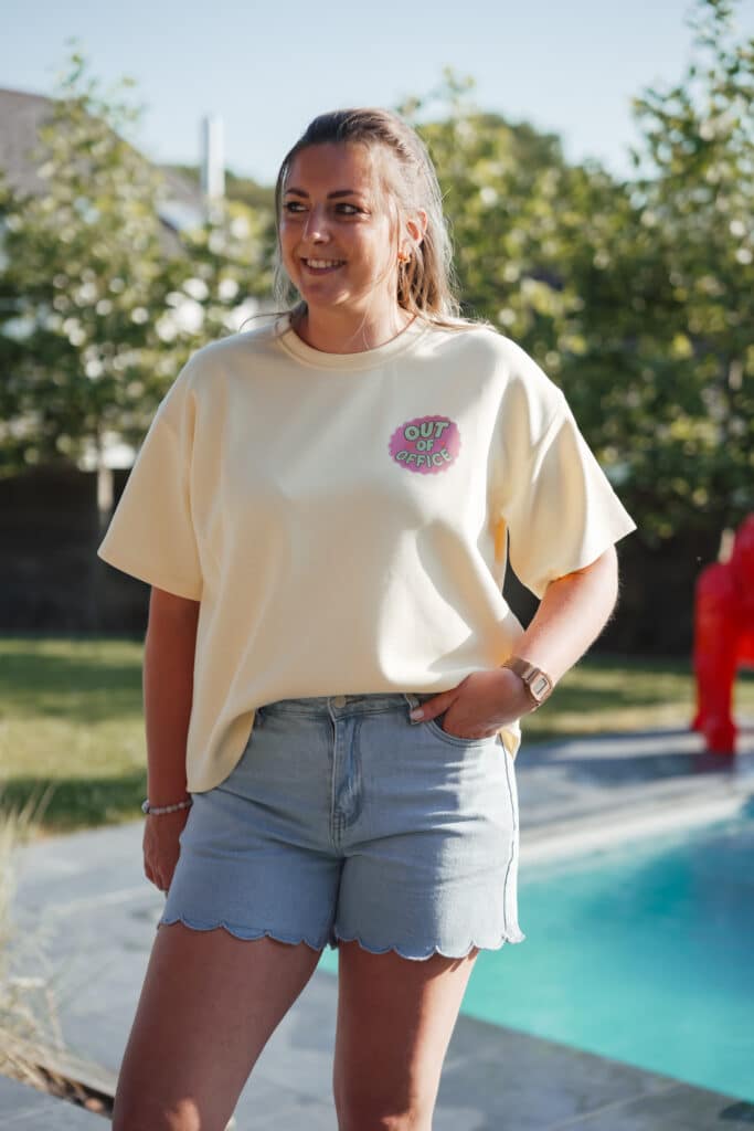 t shirt blanc mare