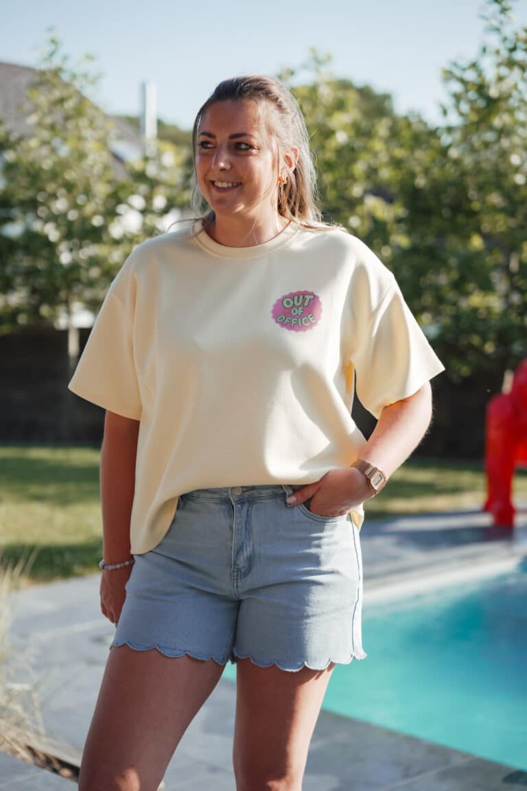 t shirt blanc mare