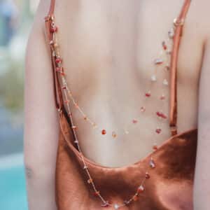 short rose en lin