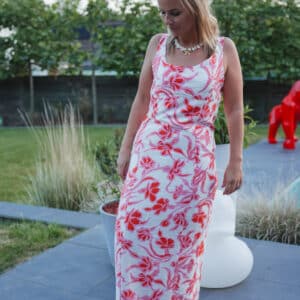 short rose en lin