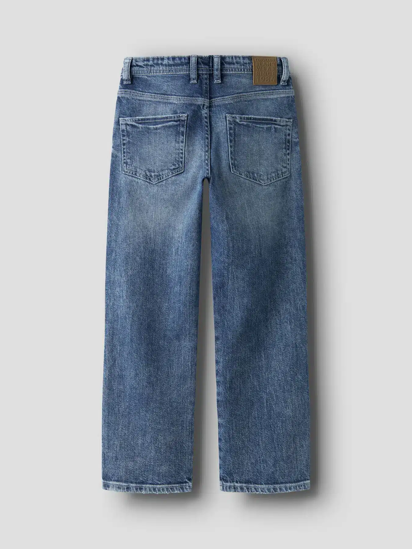 jeans coupe droite medium blue