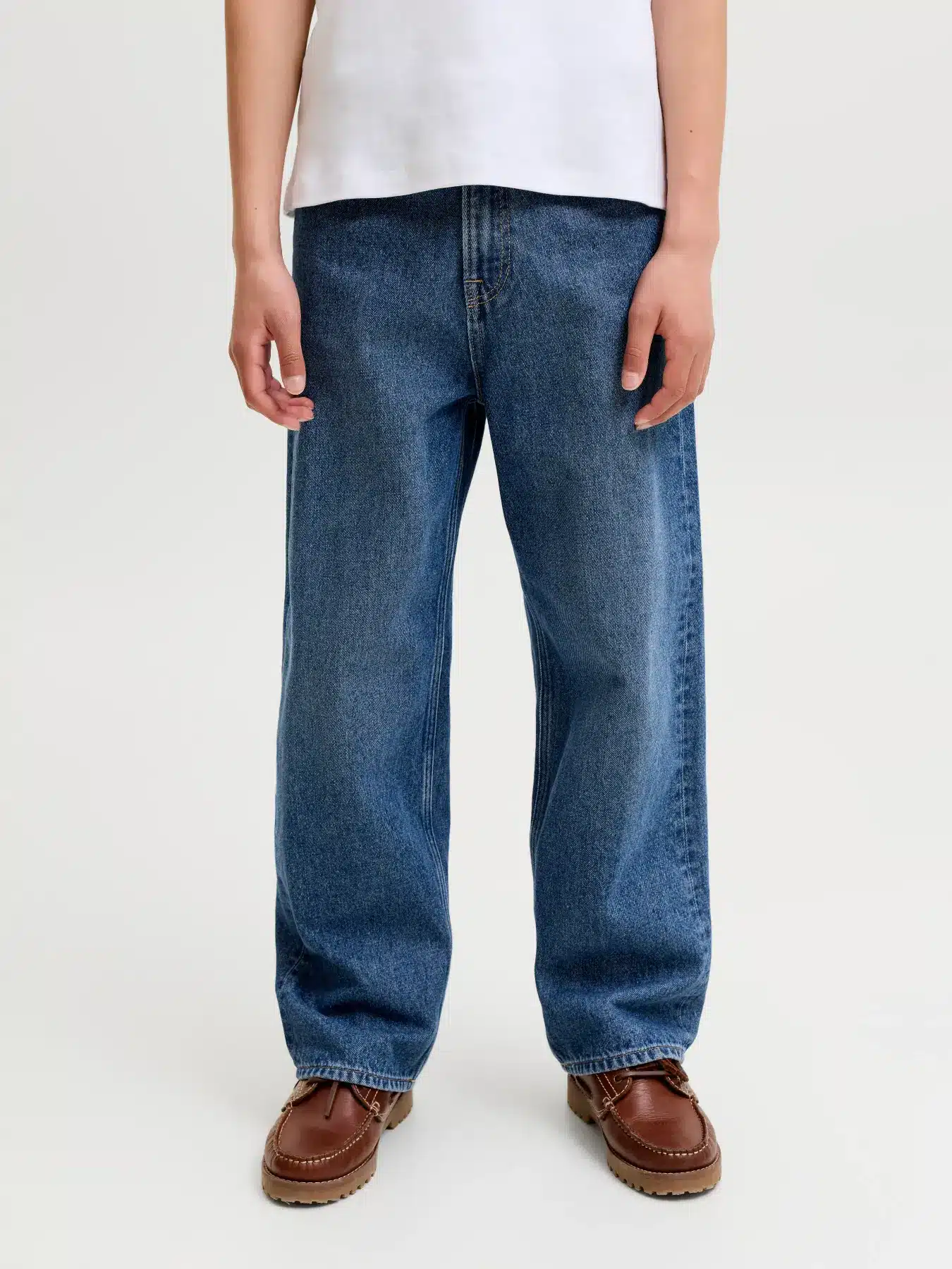 jeans baggy alex blue denim