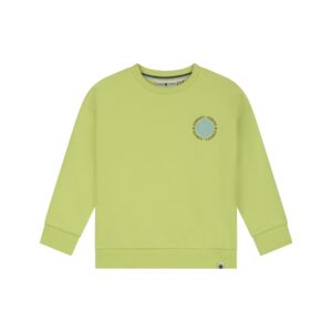 sweat garçon vert citron