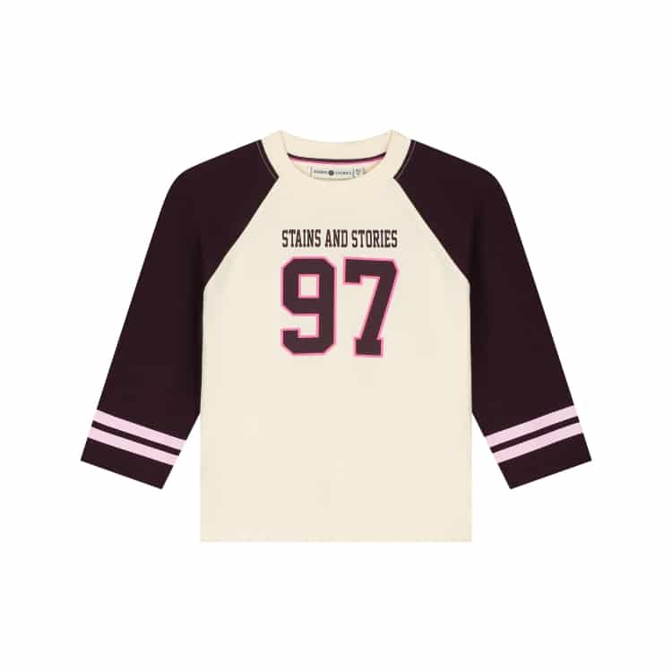 t shirt manches longues fille bordeaux
