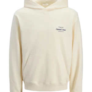 sweat à capuche jj "originals" beige
