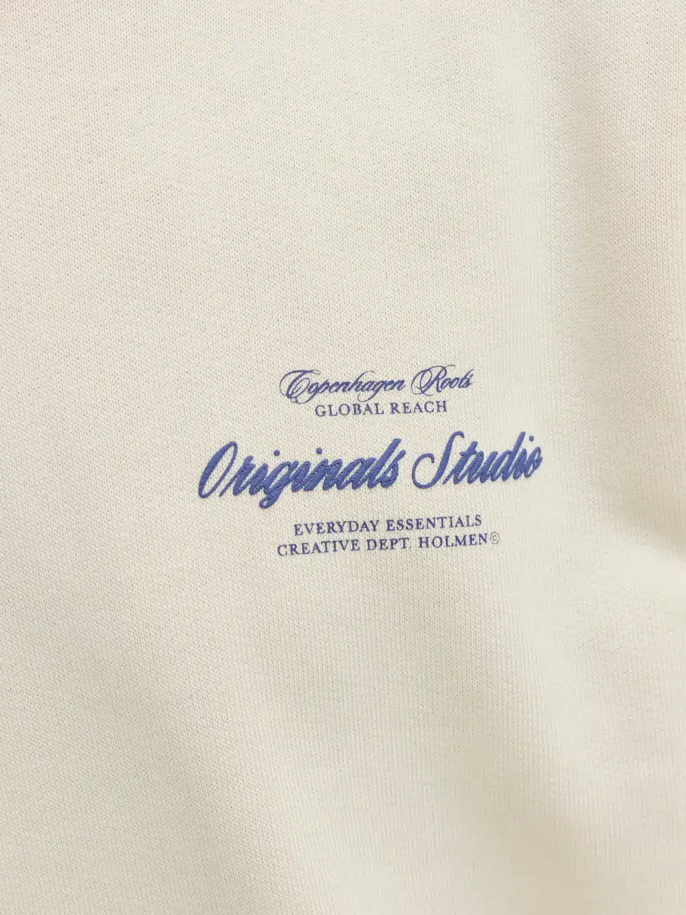sweat à capuche jj "originals" beige