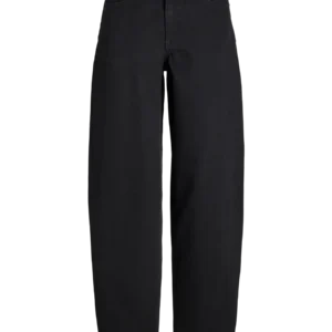 pantalon barrel noir