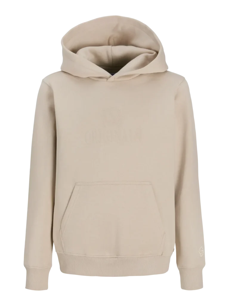 pull à capuche jj blanc "originals"