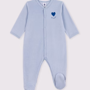 pyjama bleu je t'aime