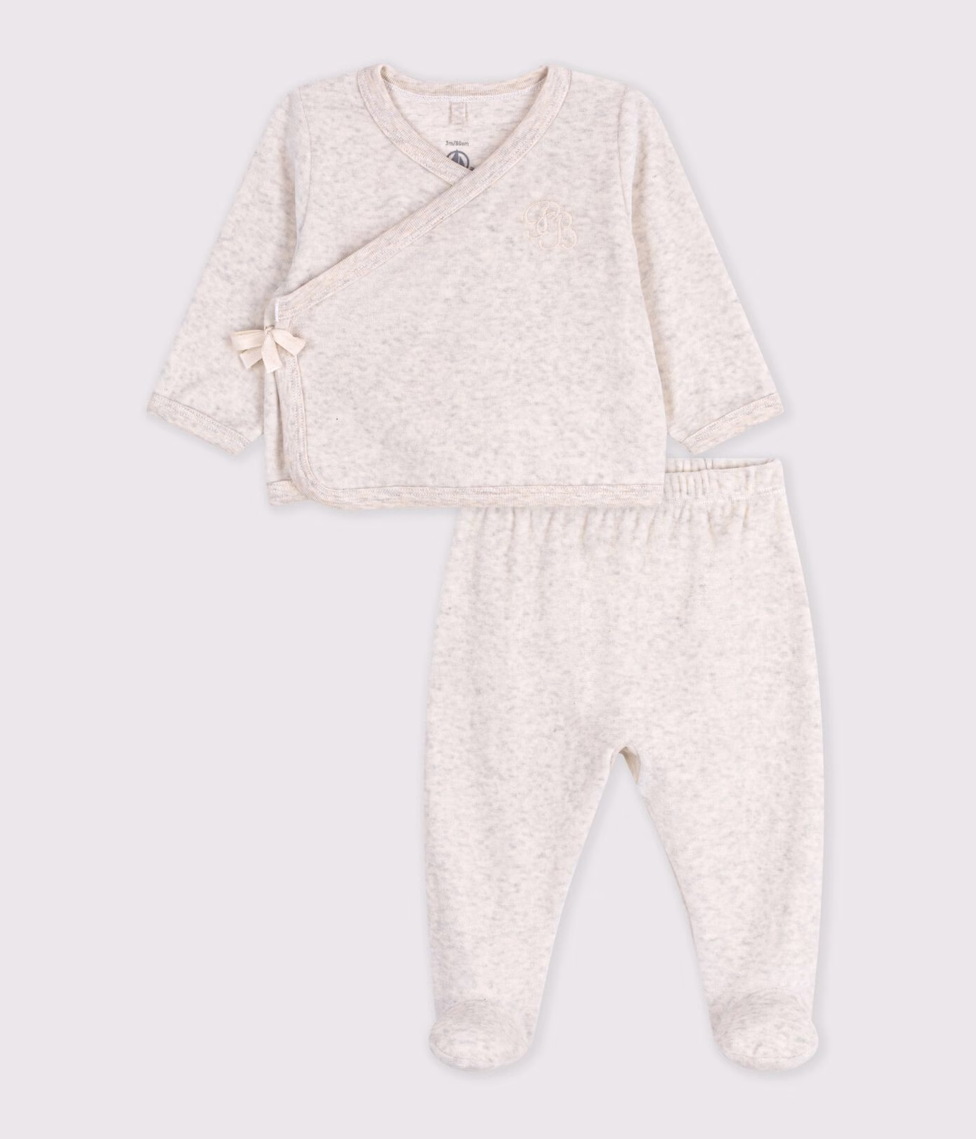 pyjama rose fleurs col volants (copie)