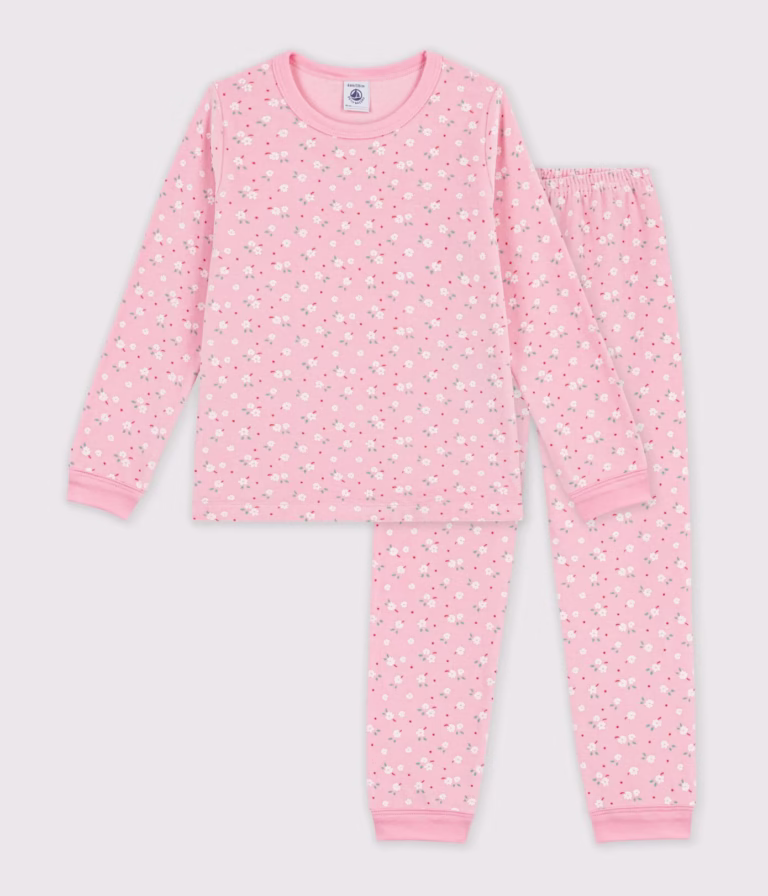 pyjama molleton bleu baleines blanches (copie)