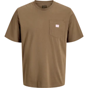t shirt jj kaki poche