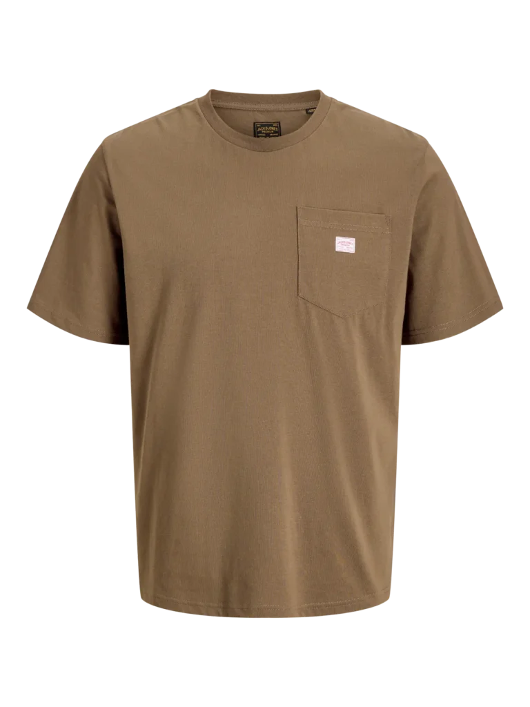 t shirt jj kaki poche