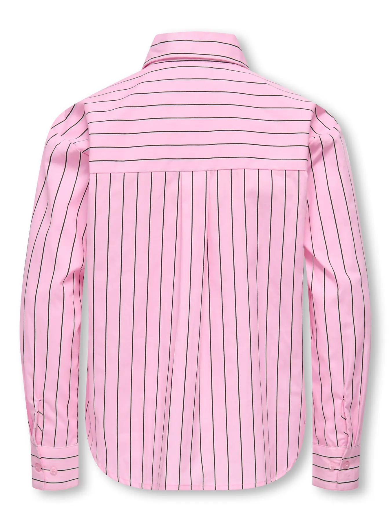 chemise lignée rose