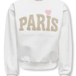 sweat blanc paris