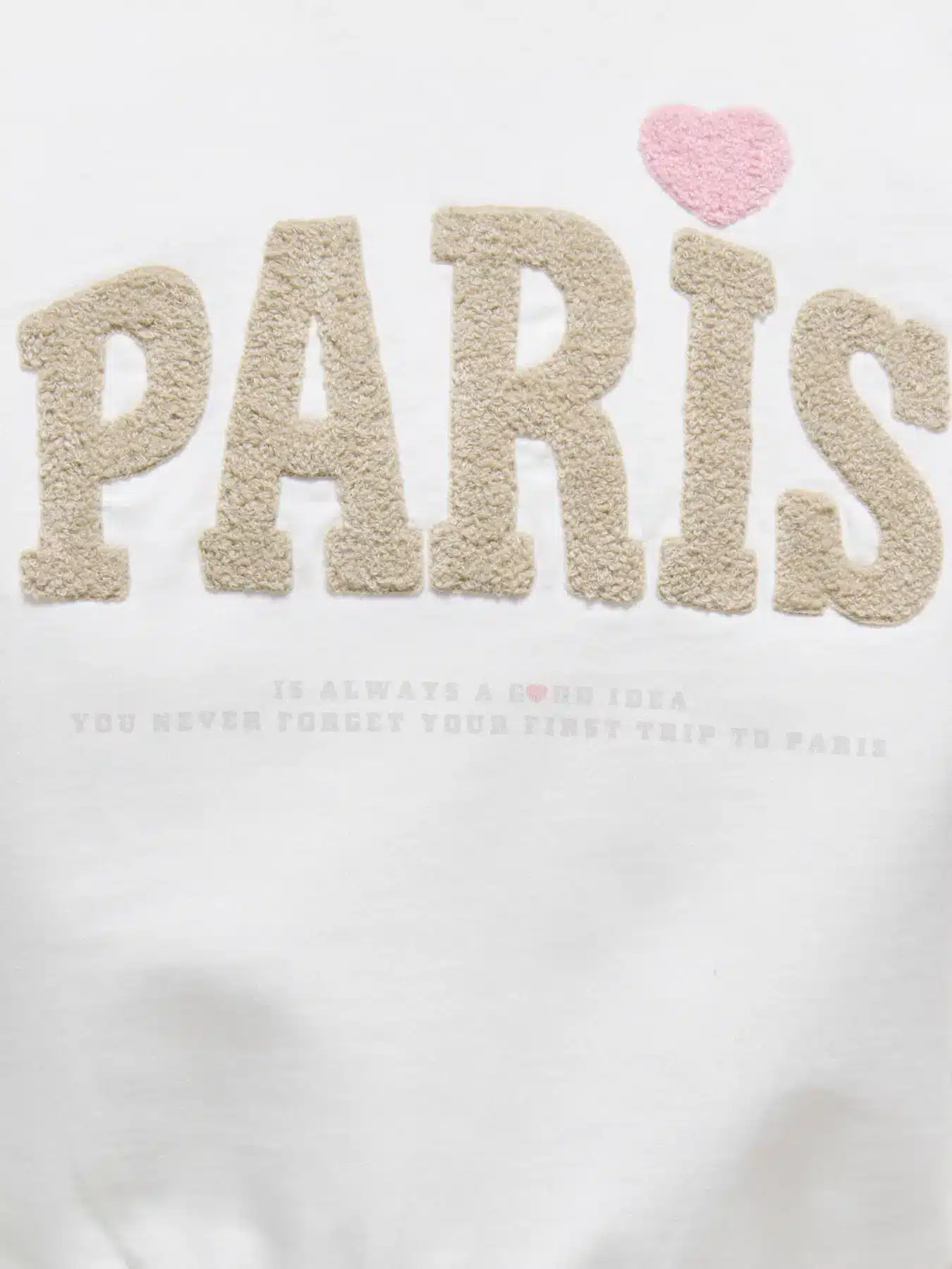 sweat blanc paris