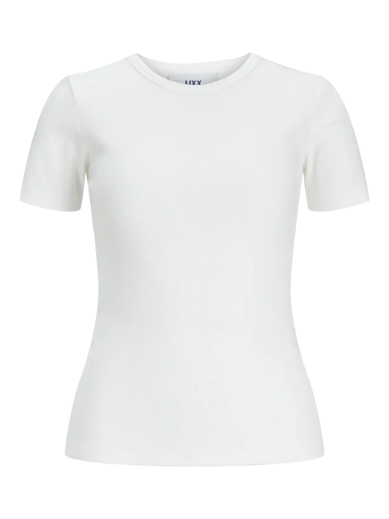t shirt manches courtes blanc
