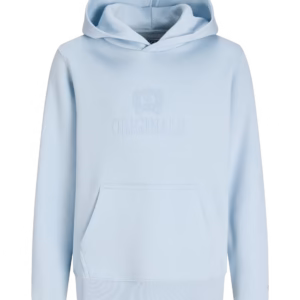 pull à capuche jj bleu ciel "originals"