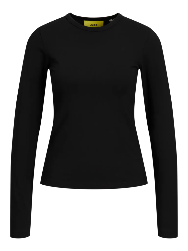 t shirt longues manches noir