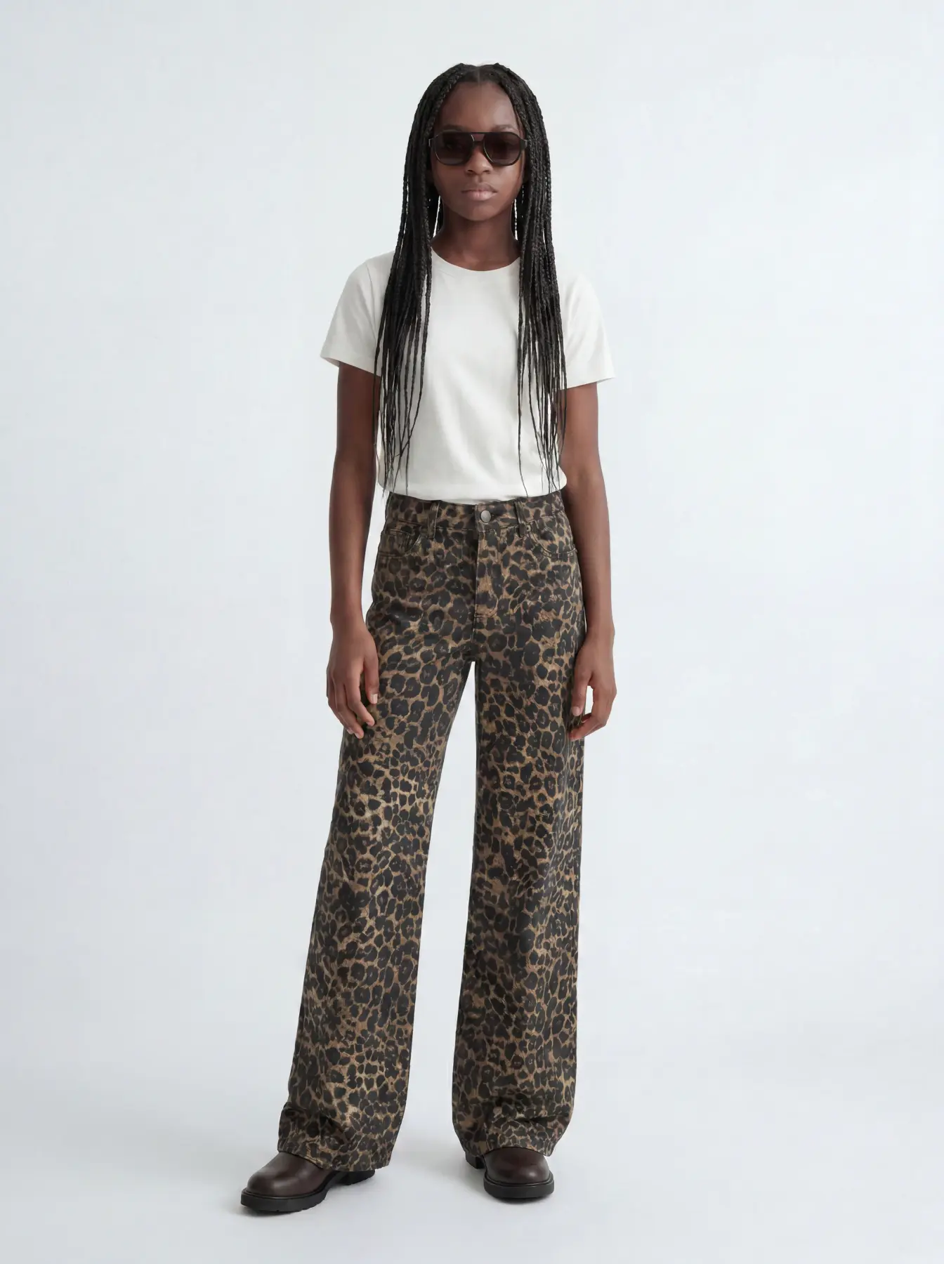 pantalon léopard