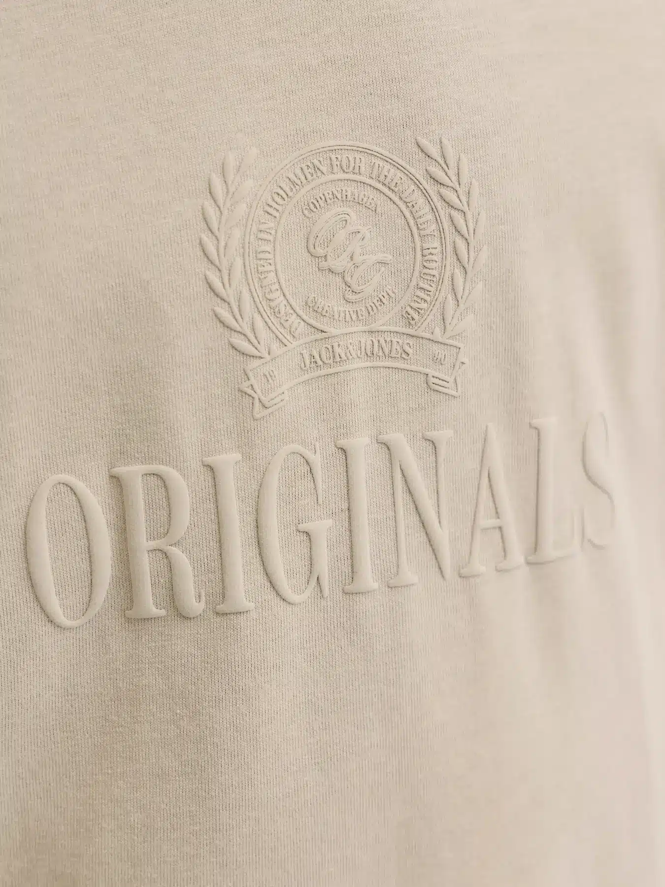 t shirt jj "originals" blanc