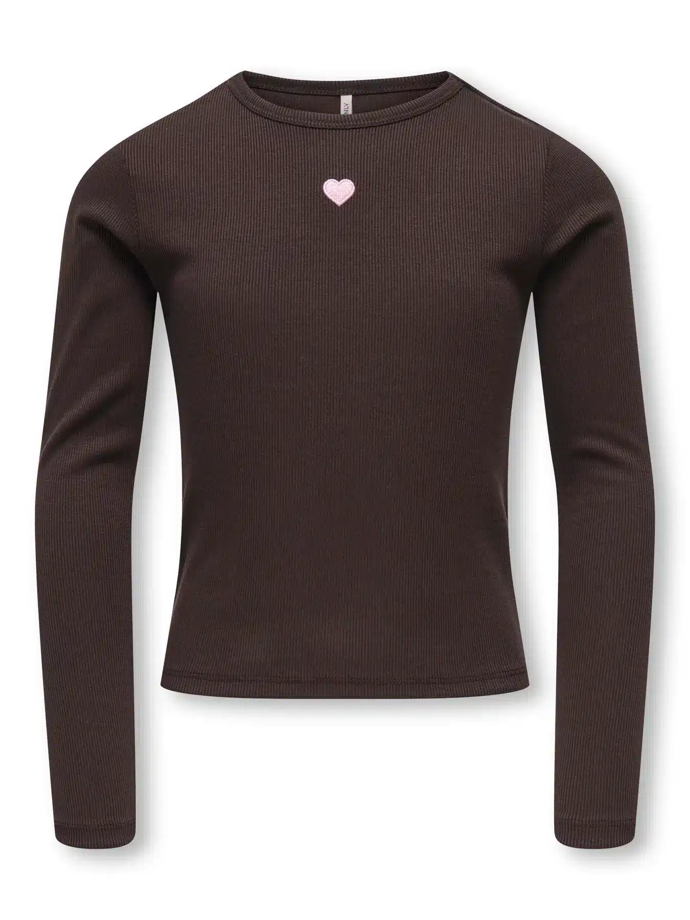 t shirt marron manches longues