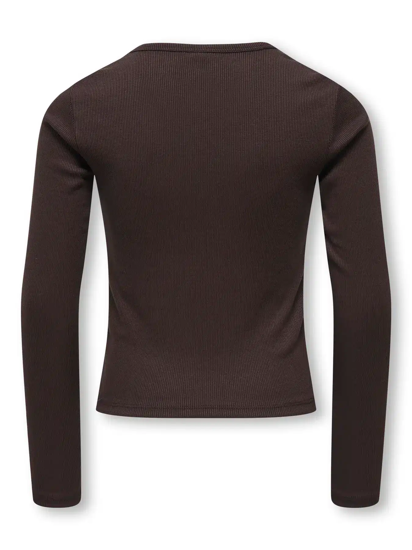 t shirt marron manches longues