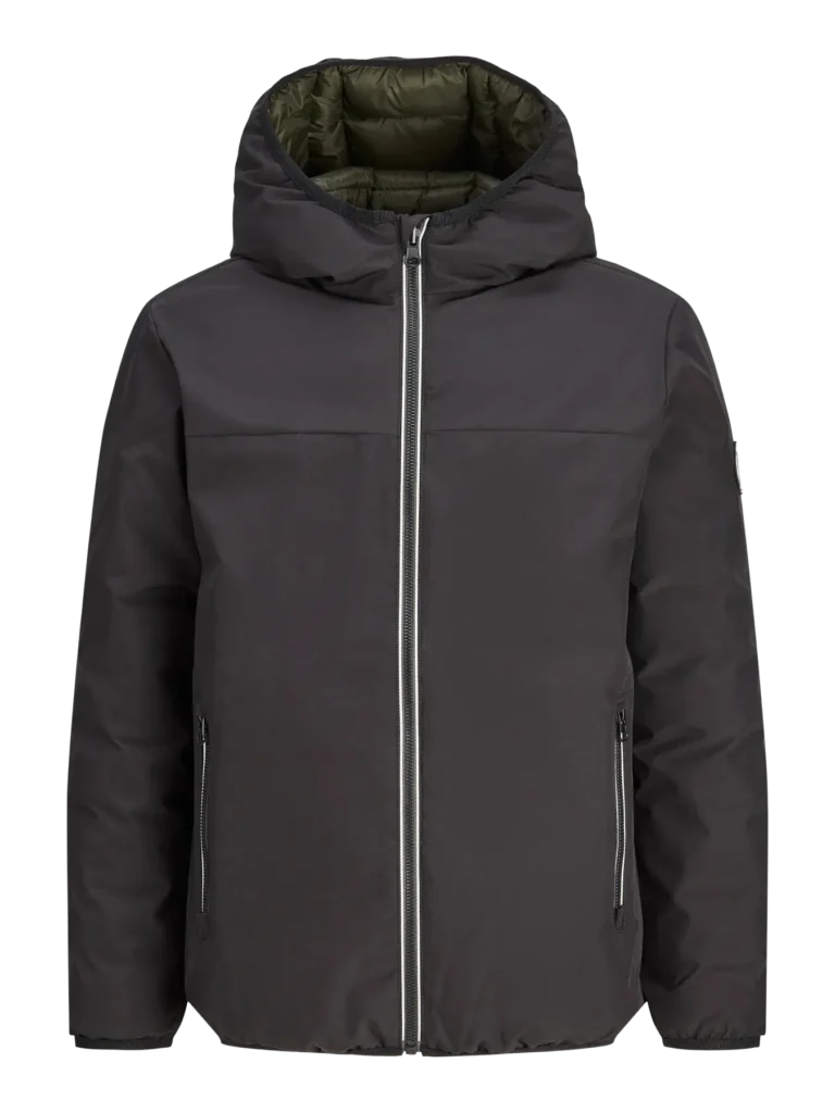 manteau jj noir reversible