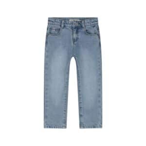 jean coupe large garçon denim bleu clair