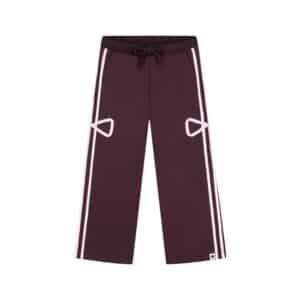 pantalon de jogging fille bordeaux
