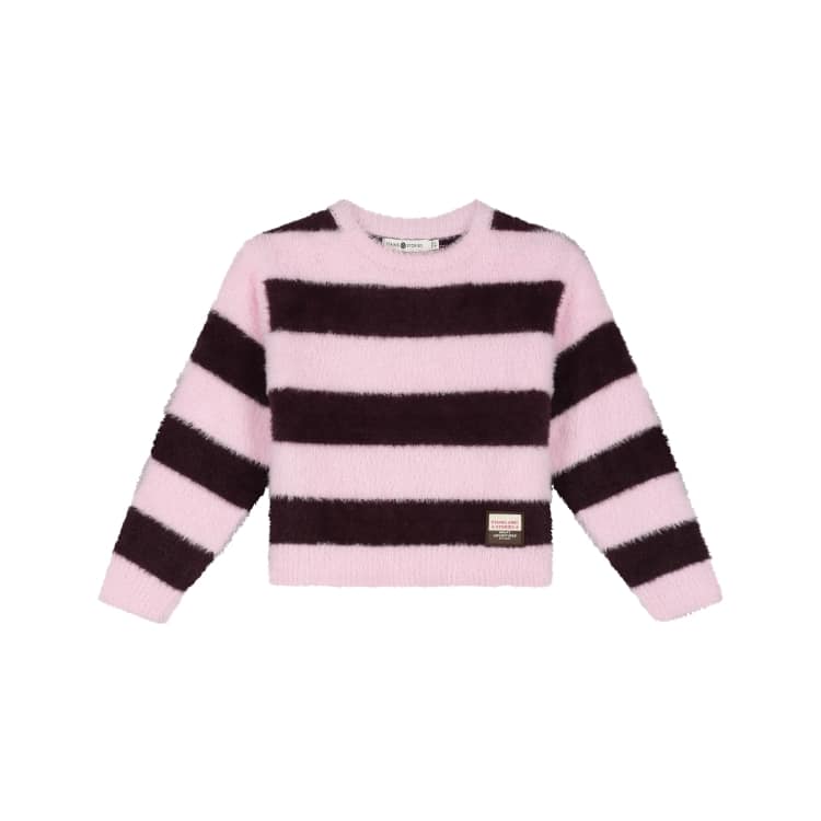 pull fille bordeaux