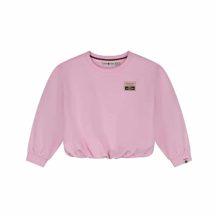 sweat fille rose