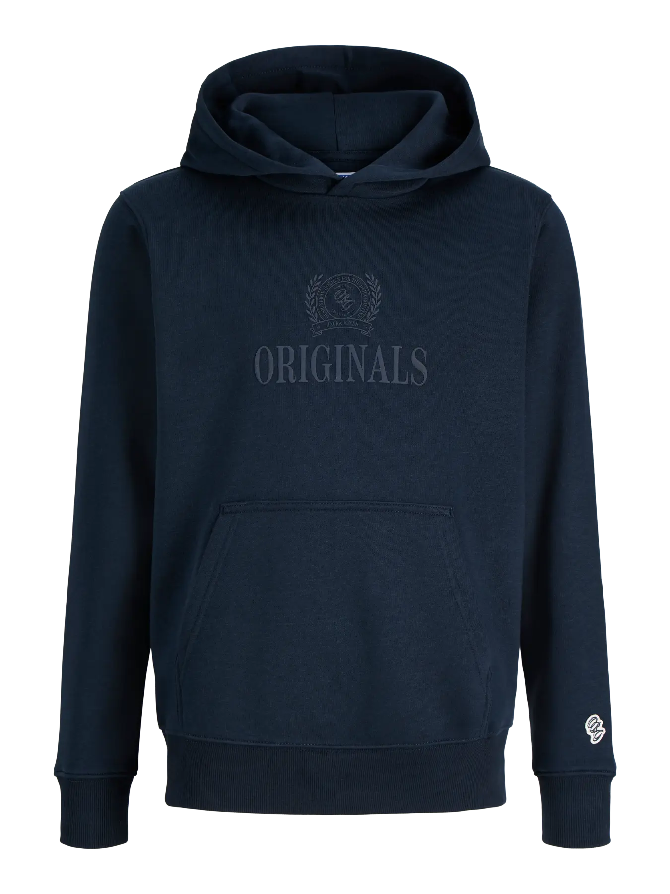 pull à capuche jj bleu marine "originals"