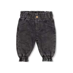jean brodé anthracite