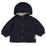 veste à capuche bleu marine