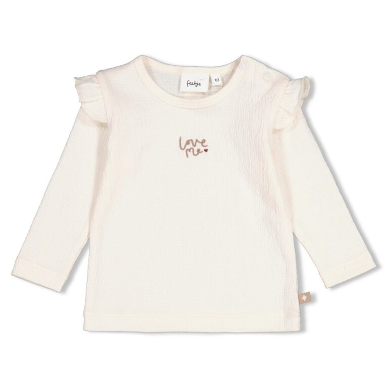t shirt manches longues écru