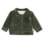 veste en velours côtelé vert