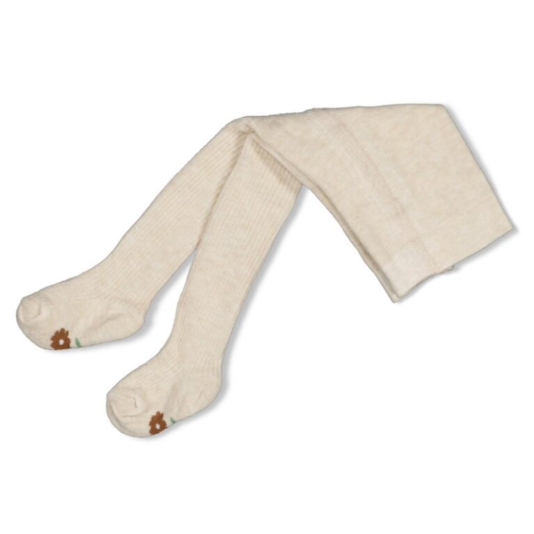 collants écru chiné