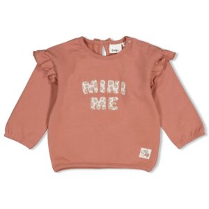sweat coupe décontractée mauve