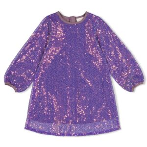 robe à sequins lilas